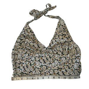 Small floral halter top